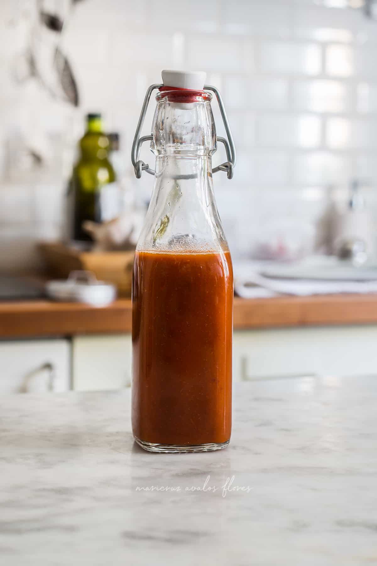 Homemade Valentina sauce un cappuccino la mattina