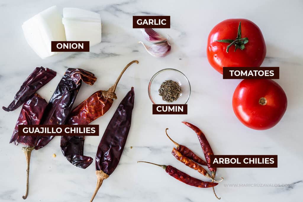 Beef Chile Rojo