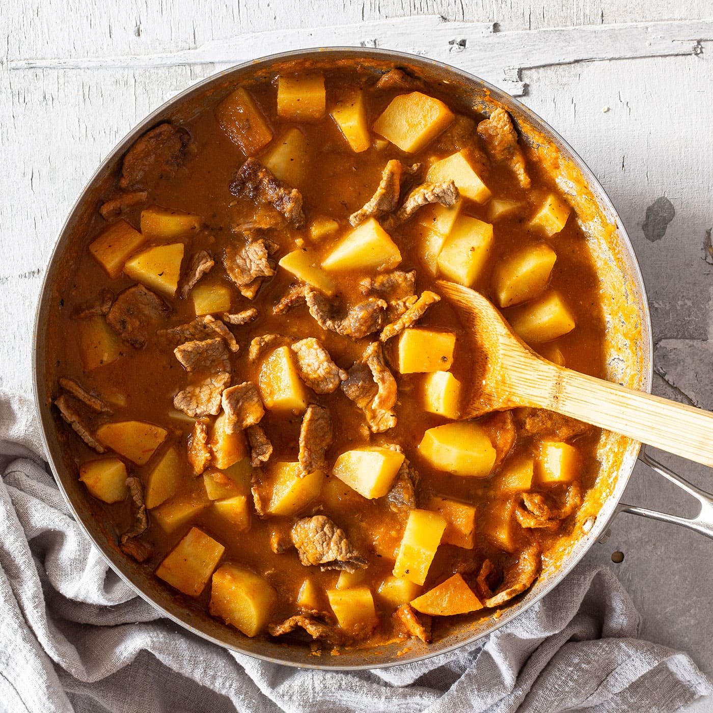 Bistec Con Papas (Mexican Steak And Potatoes)
