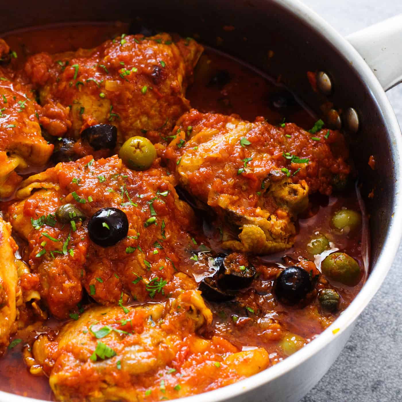 Chicken Puttanesca