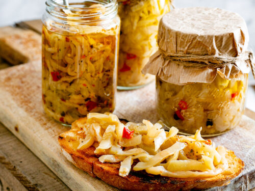 Melanzane Sott'olio (Italian pickled eggplant)