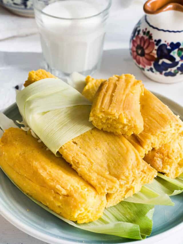 Sweet Corn Tamales (Tamales de Elote)