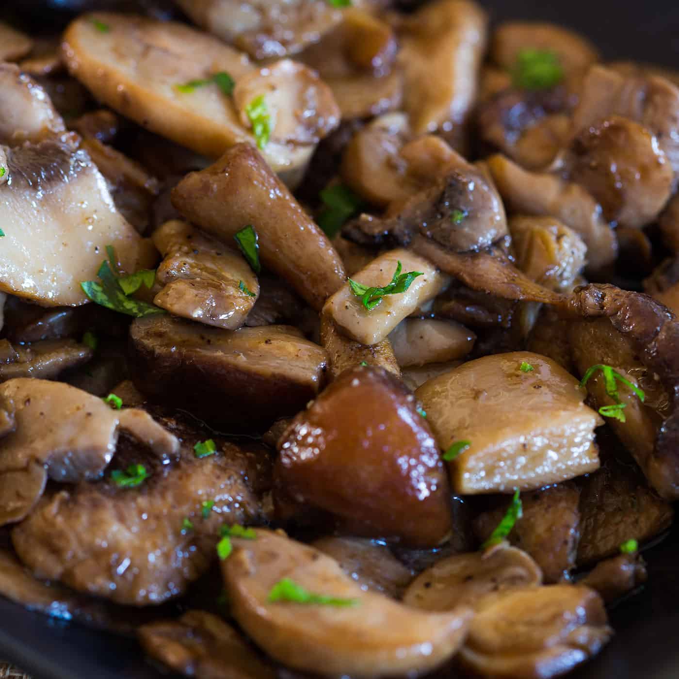 Funghi Trifolati Saut ed Mushrooms 