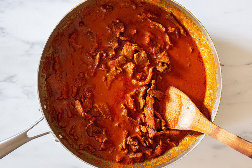 Beef Chile Rojo