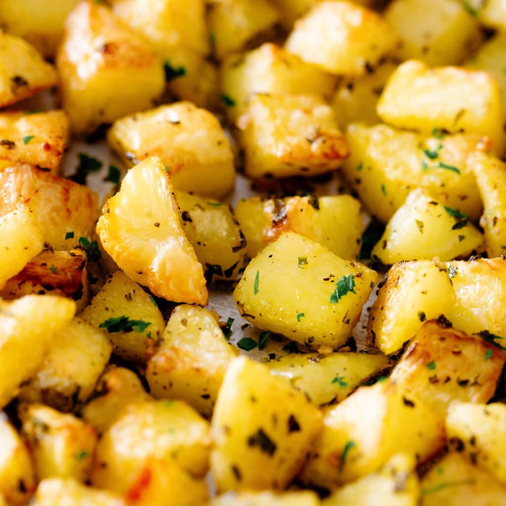 Italian roasted potatoes recipe.
