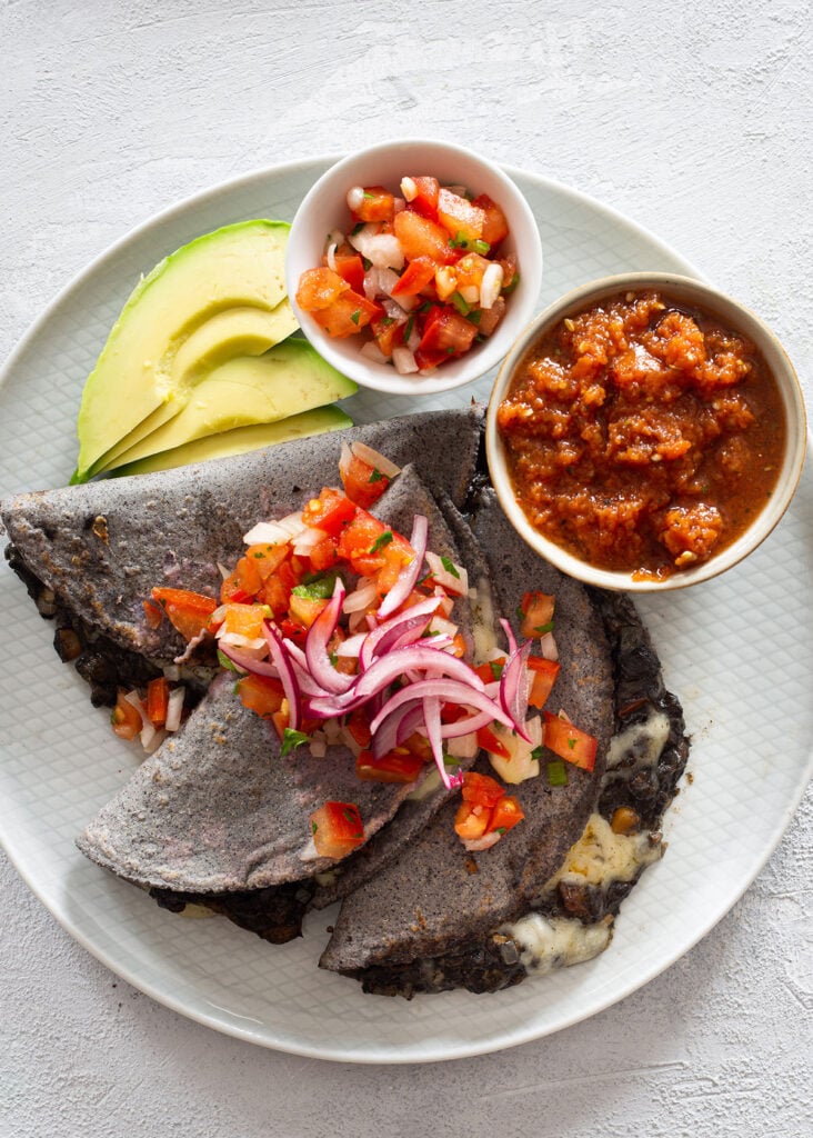 Receta Quesadilla de Huitlacoche