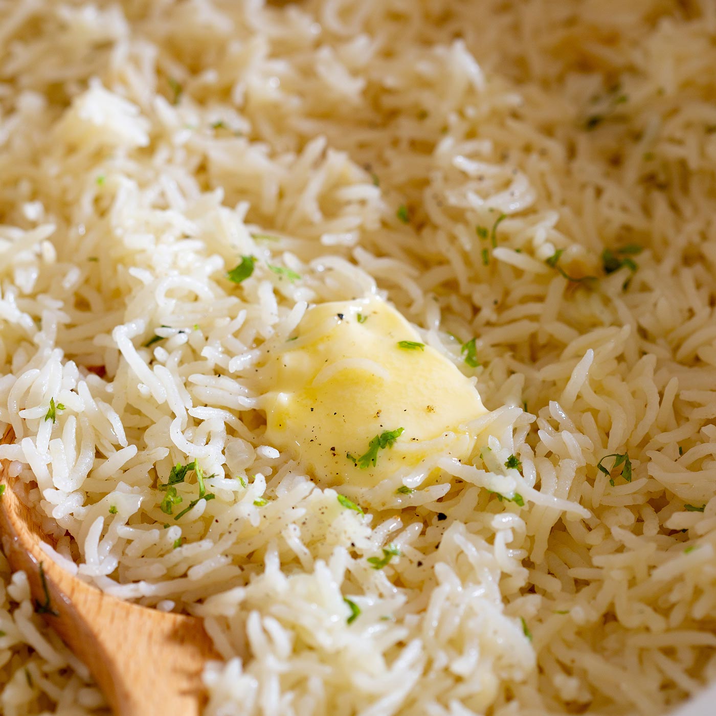Arroz a la Mantequilla (buttery rice)
