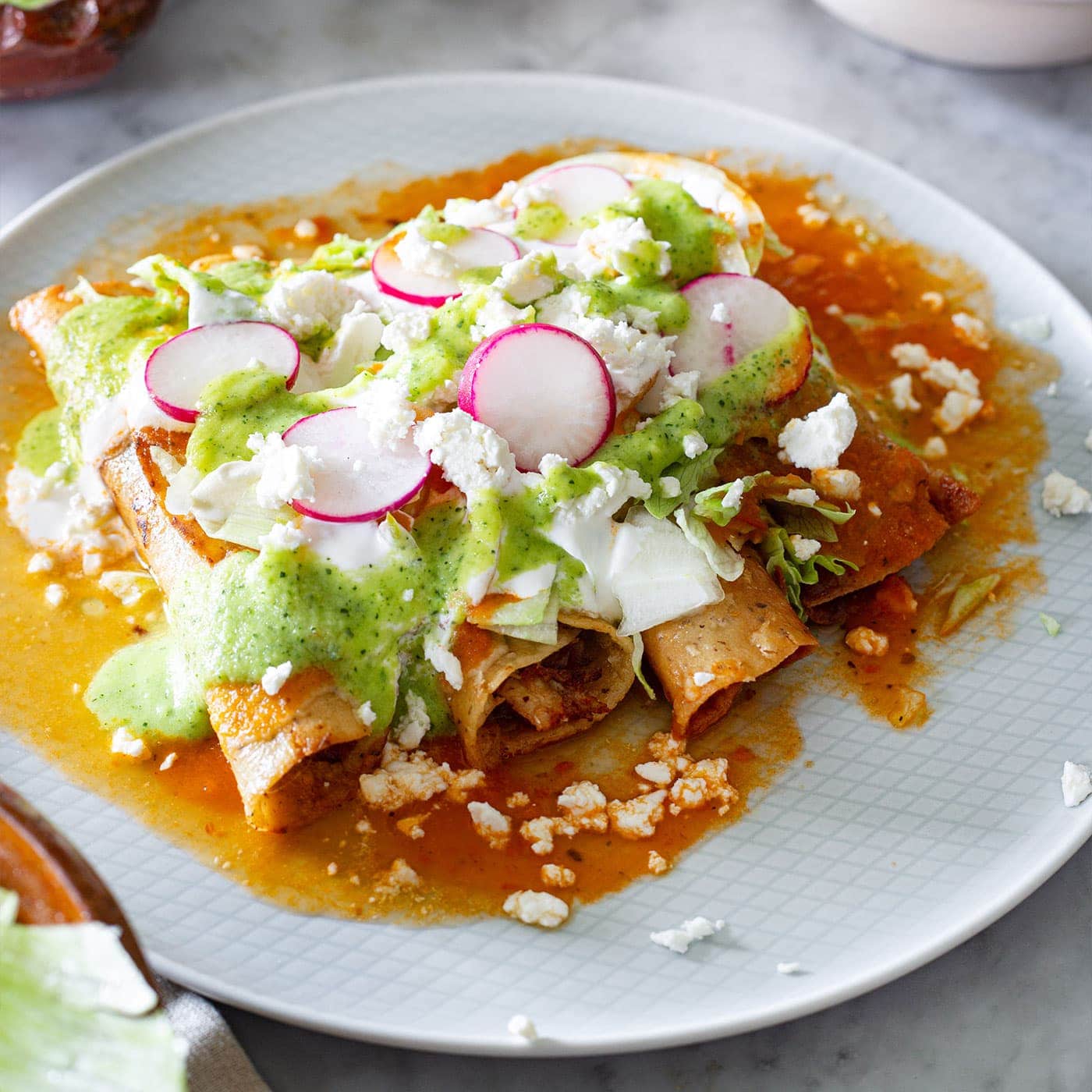 Flautas de Pollo Mexicanas