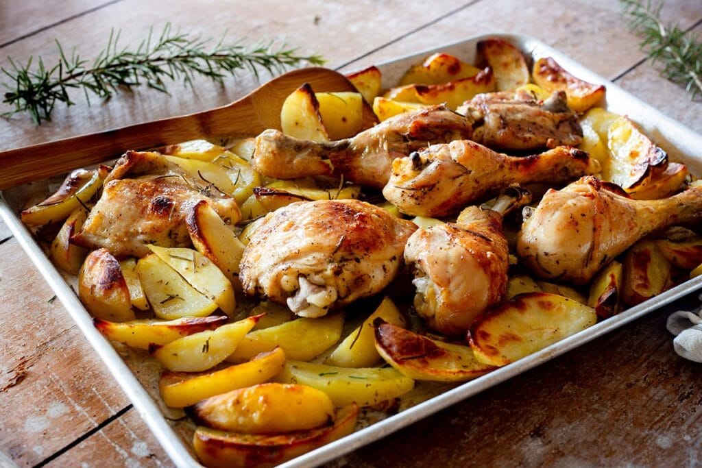 Pollo Al Forno Con Patate
