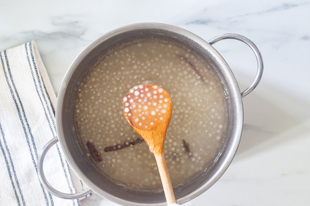 Tapioca con Leche