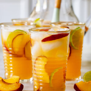 Agua de Durazno recipe.