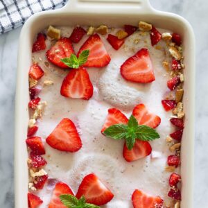 Carlota de Fresa recipe.