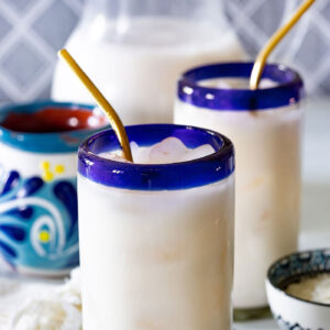 Horchata recipe.