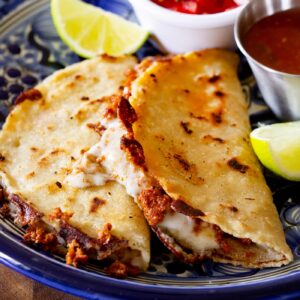 Quesadillas de Chirizo recipe.